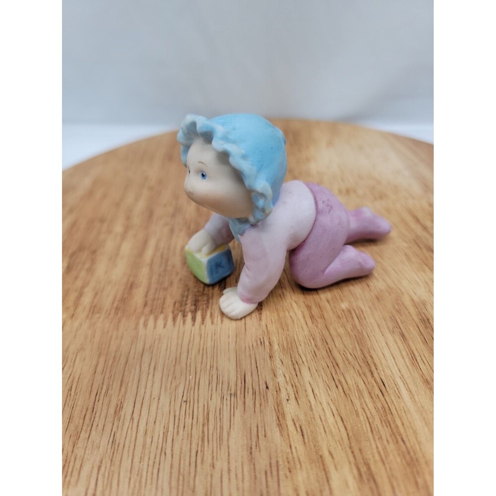 Vtg 1984 Cabbage Patch Kids Porcelain Baby Figurine